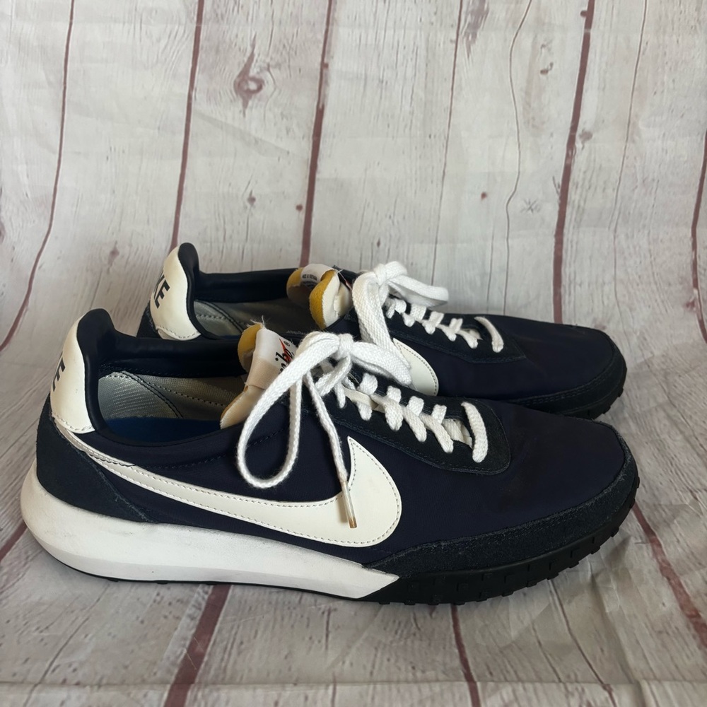 Men’s Nike Roshe Waffle Racer Sneakers Running Shoes 845089-004 Navy Size 10.5